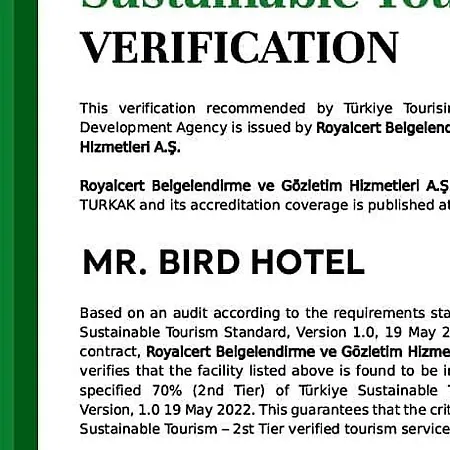 Mr. Bird Hotel